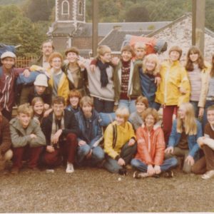1980 of 1981 Klassen 5 op kamp naar de Ardennen